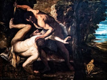 Tintoretto, Caino e Abele, alle Gallerie dell’Accademia di Venezia, in Italia