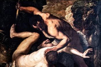 Tintoretto, Caino e Abele, alle Gallerie dell’Accademia di Venezia, in Italia