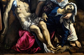 Tintoretto, Deposizione di Cristo dalla croce, alle Gallerie dell’Accademia di Venezia, in Italia