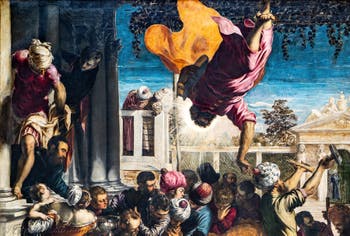 Tintoretto, Il miracolo di San Marco che libera lo schiavo dalla tortura, alle Gallerie dell'Accademia di Venezia, in Italia