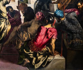 Tintoretto, Il miracolo di San Marco che libera lo schiavo dalla tortura, alle Gallerie dell'Accademia di Venezia, in Italia
