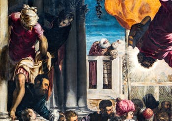 Tintoretto, Il miracolo di San Marco che libera lo schiavo dalla tortura, alle Gallerie dell'Accademia di Venezia, in Italia