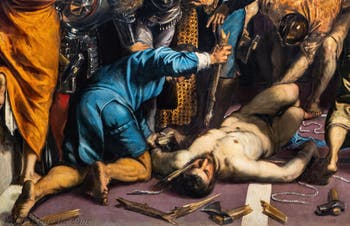 Tintoretto, Il miracolo di San Marco che libera lo schiavo dalla tortura, alle Gallerie dell'Accademia di Venezia, in Italia