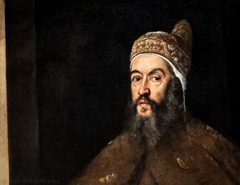 Tintoretto, Ritratto del Doge Alvise Mocenigo, alle Gallerie dell'Accademia di Venezia, in Italia