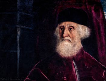 Tintoretto, Ritratto del procuratore Jacopo Soranzo, alle Gallerie dell'Accademia di Venezia, in Italia