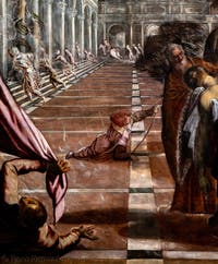 Tintoretto, La Traslazione del corpo di San Marco, alle Gallerie dell'Accademia di Venezia, in Italia