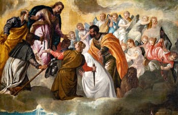 Paolo Veronese, Allegoria della battaglia di Lepanto, alle Gallerie dell'Accademia di Venezia, in Italia