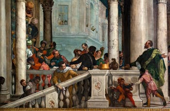 Paolo Veronese, Il banchetto nella casa di Levi, alle Gallerie dell'Accademia di Venezia, in Italia
