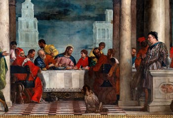 Paolo Veronese, Il banchetto nella casa di Levi, alle Gallerie dell'Accademia di Venezia, in Italia