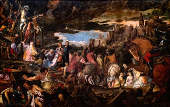 Paolo Veronese, Crocifissione, alle Gallerie dell'Accademia di Venezia, in Italia