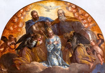 Paolo Veronese, L'Incoronazione della Vergine, alle Gallerie dell'Accademia di Venezia, in Italia