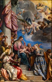Paolo Veronese, Le nozze mistiche di Santa Caterina, alle Gallerie dell’Accademia di Venezia, in Italia