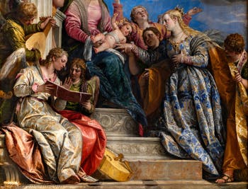 Paolo Veronese, Le nozze mistiche di Santa Caterina, alle Gallerie dell’Accademia di Venezia, in Italia