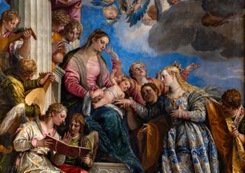 Paolo Veronese, Le nozze mistiche di Santa Caterina, alle Gallerie dell’Accademia di Venezia, in Italia