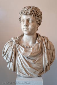 Il giovane imperatore Caracalla al Museo Archeologico di Venezia, in Italia