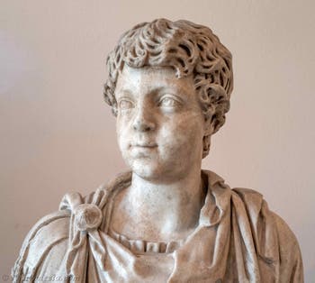 Il giovane imperatore Caracalla al Museo Archeologico di Venezia, in Italia