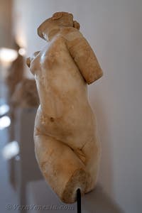 Ermafrodito che lotta con un Satiro al Museo Archeologico di Venezia, in Italia