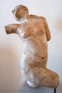 Ermafrodito che lotta con un Satiro al Museo Archeologico di Venezia, in Italia