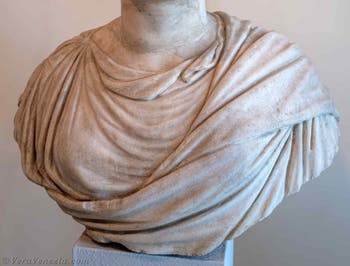 L'imperatrice Faustina la Giovane al Museo Archeologico di Venezia, in Italia