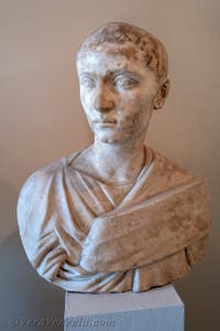 L'imperatore Filippo II Junior al Museo Archeologico di Venezia, in Italia