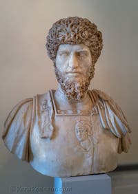 L'imperatore Lucio Aurelio Vero al Museo Archeologico di Venezia, in Italia