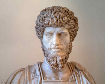 L'imperatore Lucio Aurelio Vero al Museo Archeologico di Venezia, in Italia