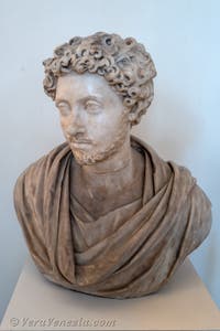 L'imperatore Marco Aurelio al Museo Archeologico di Venezia, in Italia