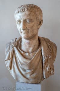 L'imperatore Tiberio al Museo Archeologico di Venezia, in Italia