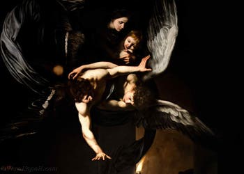 Caravaggio, le sette opere di misericordia, Pio Monte della Misericordia a Napoli, in Italia
