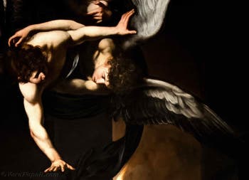 Caravaggio, le sette opere di misericordia, Pio Monte della Misericordia a Napoli, in Italia