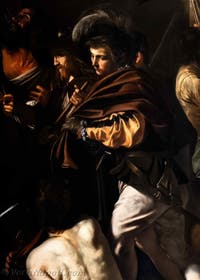 Caravaggio, le sette opere di misericordia, Pio Monte della Misericordia a Napoli, in Italia