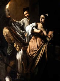 Caravaggio, le sette opere di misericordia, Pio Monte della Misericordia a Napoli, in Italia