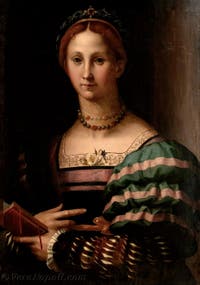 Bronzino, Ritratto di donna, Museo di Capodimonte a Napoli, Italia