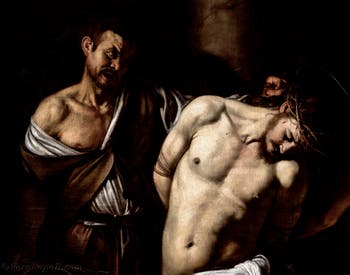 Caravaggio, La flagellazione di Cristo, Museo Capodimonte a Napoli, Italia