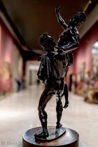 Giambologna, Il rapimento di una sabina, Museo di Capodimonte a Napoli, in Italia