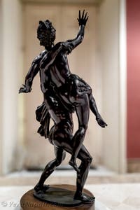 Giambologna, Il rapimento di una sabina, Museo di Capodimonte a Napoli, in Italia