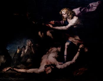Luca Giordano, Apollo e Marsia, Museo di Capodimonte a Napoli, in Italia