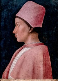 Andrea Mantegna, Ritratto di Francesco Gonzaga, Museo di Capodimonte a Napoli, in Italia
