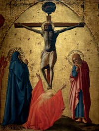 Masaccio, Crocifissione, Museo di Capodimonte a Napoli, in Italia