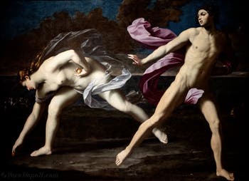 Guido Reni, Atalanta e Ippomene, Museo di Capodimonte a Napoli, in Italia
