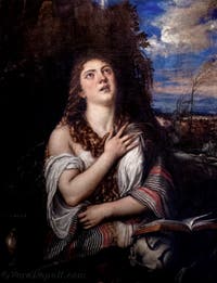 Tiziano, Maria Maddalena, Museo di Capodimonte a Napoli, in Italia