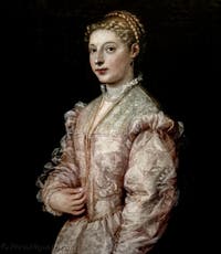 Tiziano, Ritratto di giovane donna, Museo di Capodimonte a Napoli, in Italia