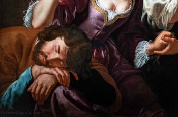 Artemisia Gentileschi, Sansone e Dalila, Galleria d’Italia Zevallos a Napoli, in Italia