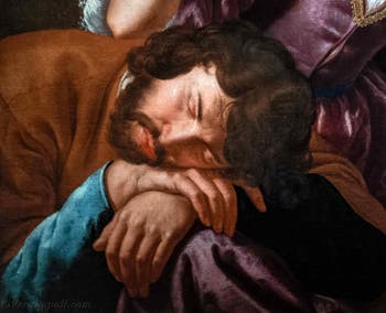 Artemisia Gentileschi, Sansone e Dalila, Galleria d’Italia Zevallos a Napoli, in Italia