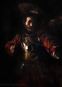 Caravaggio, Il martirio di Santa Orsola, Galleria d’Italia Zevallos a Napoli, in Italia