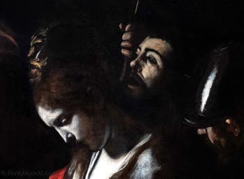Caravaggio, Il martirio di Santa Orsola e autoritratto di Caravaggio, Galleria d'Italia Zevallos a Napoli, in Italia