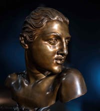 Vincenzo Gemito, Busto di una giovane napoletana, Galleria d'Italia Zevallos a Napoli, in Italia