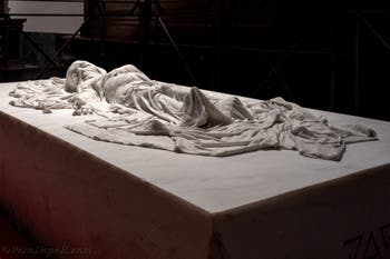 Jago, Il Figlio Velato, Cappella dei Bianchi, Basilica di San Severo fuori le mura a Napoli, in Italia