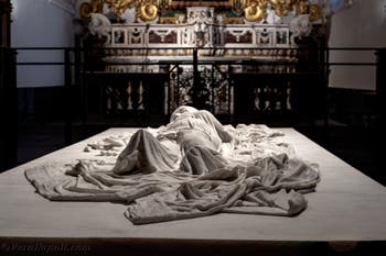 Jago, Il Figlio Velato, Cappella dei Bianchi, Basilica di San Severo fuori le mura a Napoli, in Italia