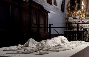 Jago, Il Figlio Velato, Cappella dei Bianchi, Basilica di San Severo fuori le mura a Napoli, in Italia